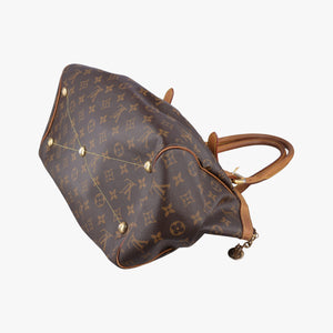 Pre-owned Louis Vuitton TIVOLI GM Brown Monogram Canvas M40144 handbag | stylenewstar