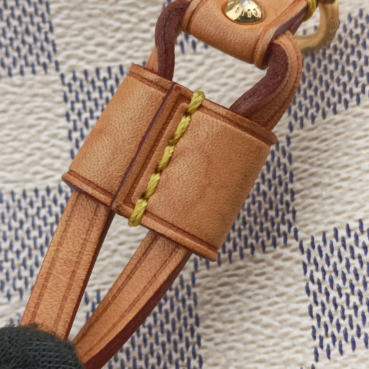 Pre-owned Louis Vuitton Neverfull MM Azur Damier Canvas N51107 shoulderbag | stylenewstar