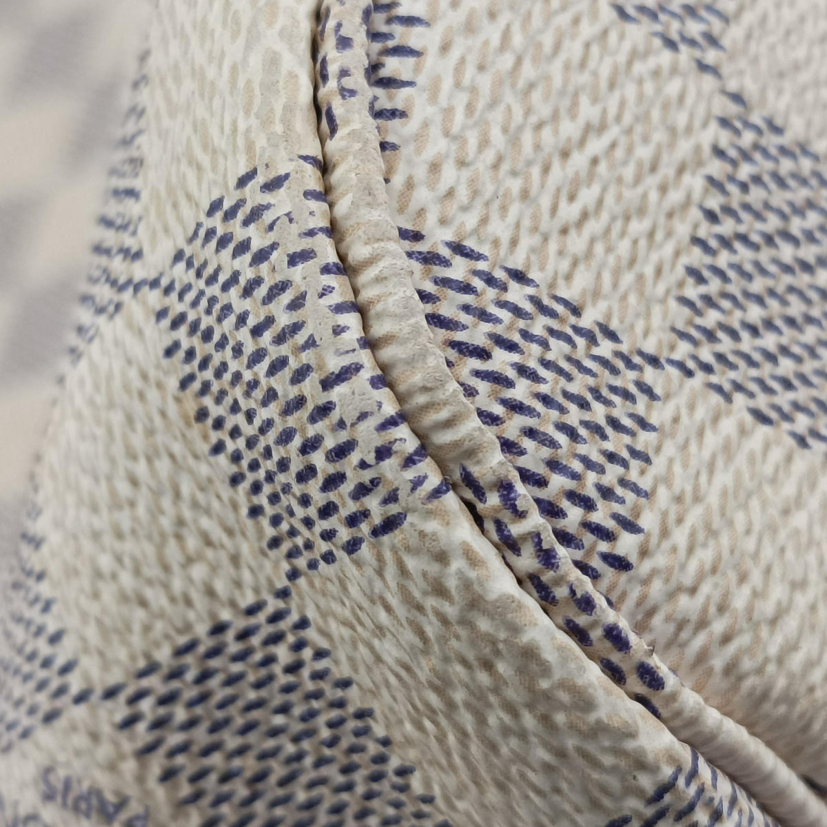 Pre-owned Louis Vuitton Neverfull MM Azur Damier Canvas N51107 shoulderbag | stylenewstar