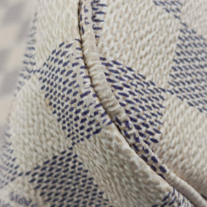 Pre-owned Louis Vuitton Neverfull MM Azur Damier Canvas N51107 shoulderbag | stylenewstar