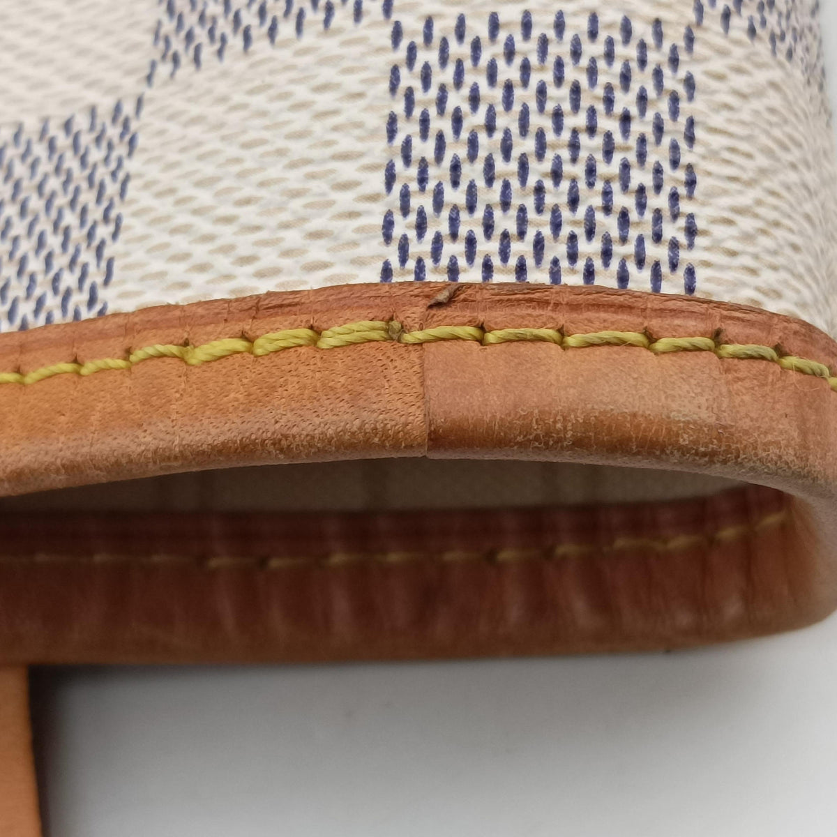 Pre-owned Louis Vuitton Neverfull MM Azur Damier Canvas N51107 shoulderbag | stylenewstar