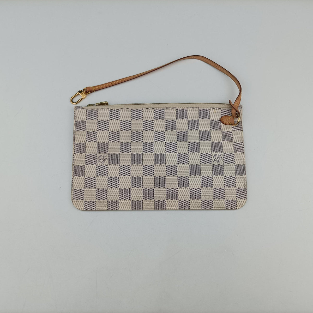 Pre-owned Louis Vuitton Neverfull MM Azur Damier Canvas N51107 shoulderbag | stylenewstar