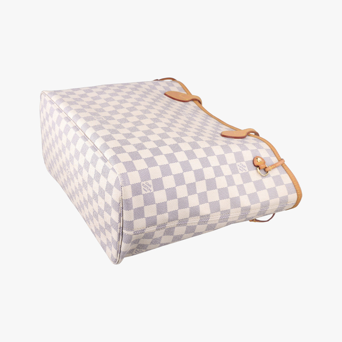 Pre-owned Louis Vuitton Neverfull MM Azur Damier Canvas N51107 shoulderbag | stylenewstar