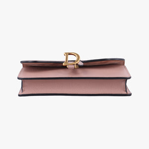 Pre-owned Christian Dior Saddle Pink Leather  bum bag/waist bag | stylenewstar