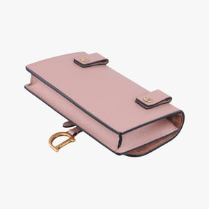 Pre-owned Christian Dior Saddle Pink Leather  bum bag/waist bag | stylenewstar