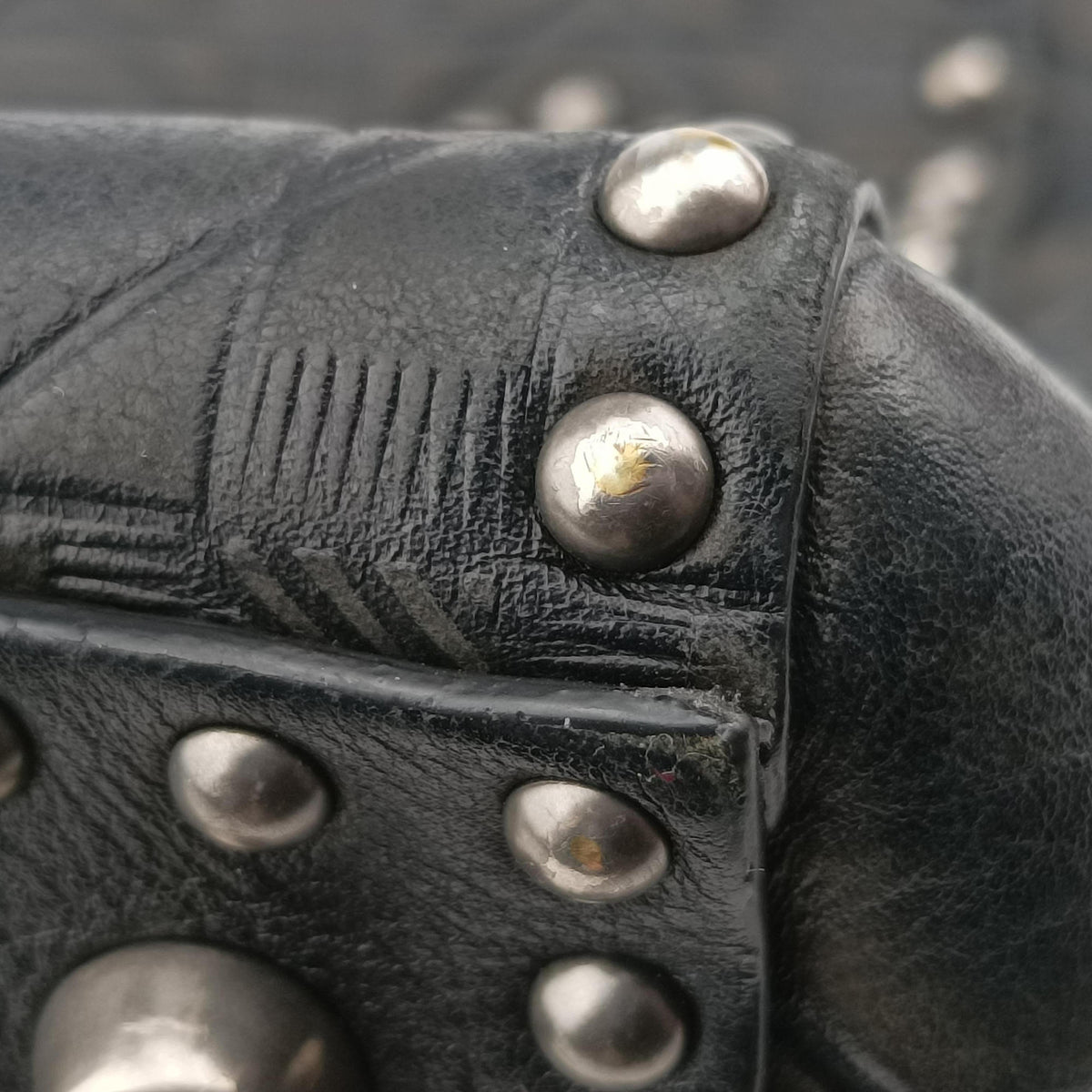 Vintage Christian Dior Lady Dior Black Leather  shoulderbag | stylenewstar