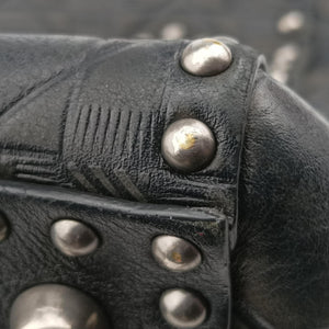 Vintage Christian Dior Lady Dior Black Leather  shoulderbag | stylenewstar