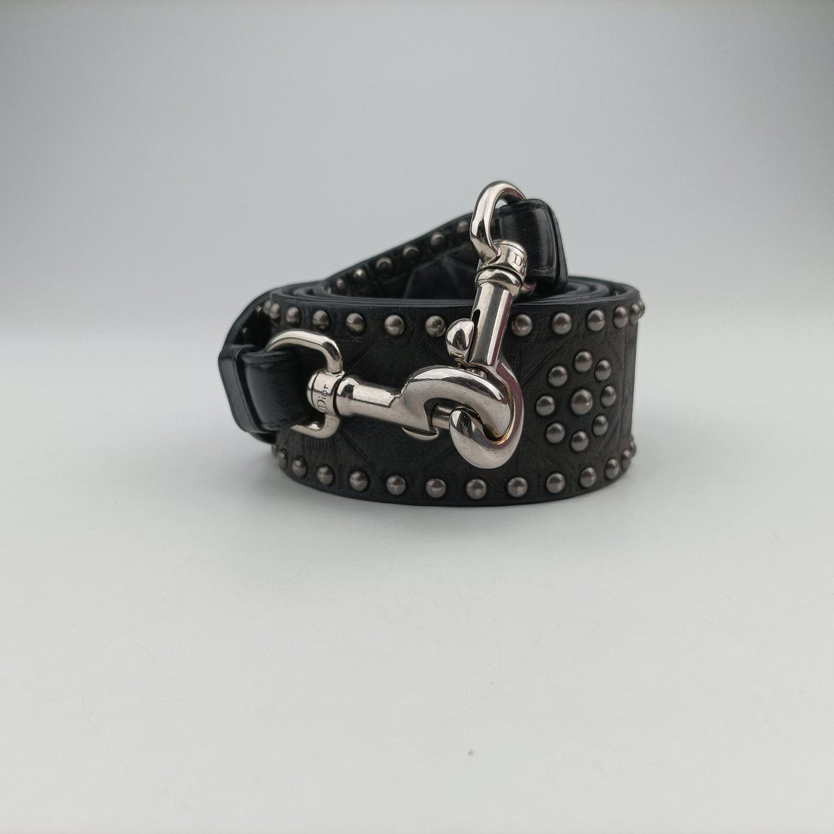 Vintage Christian Dior Lady Dior Black Leather  shoulderbag | stylenewstar