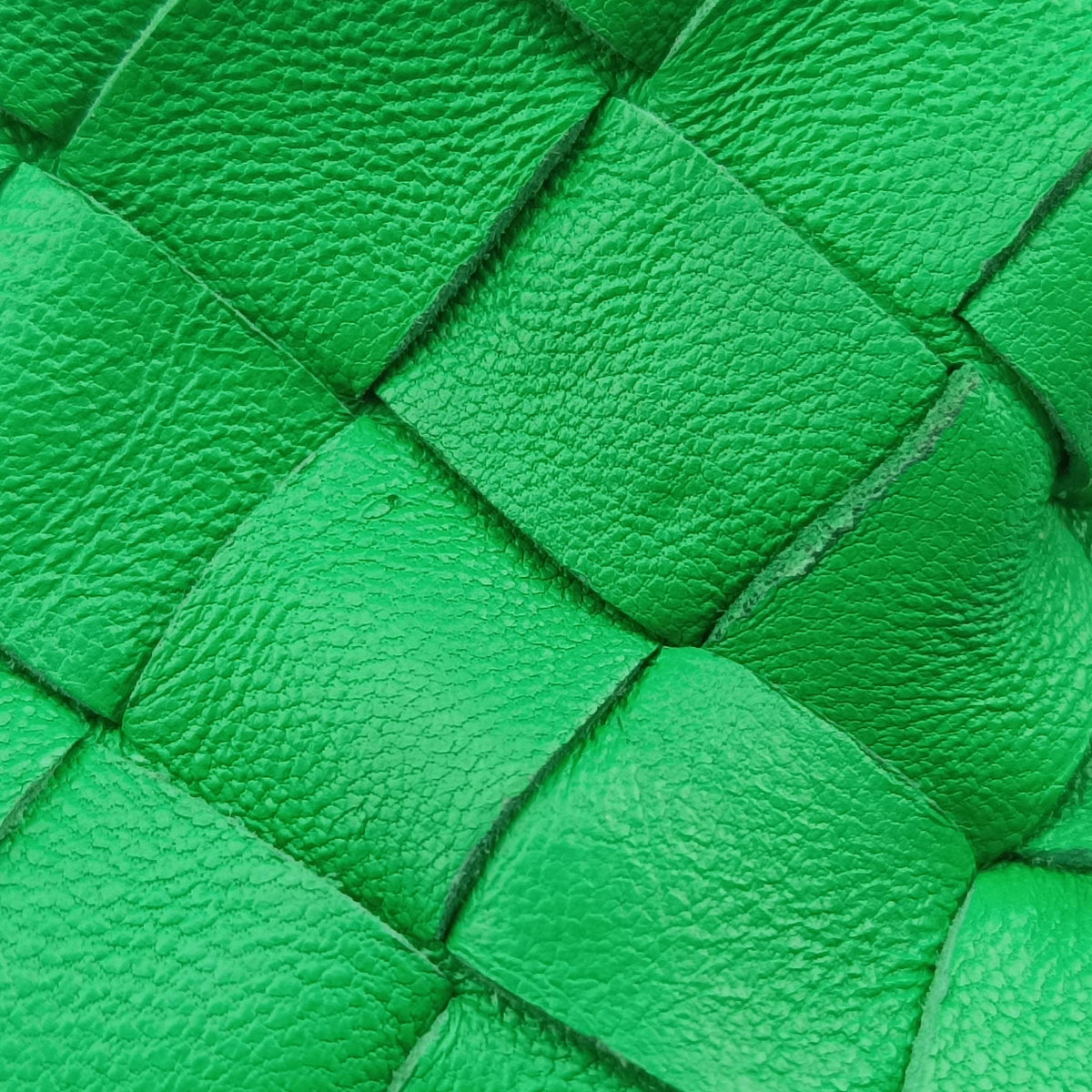 Pre-owned Bottega Veneta The Jodie Green lambskin  handbag | stylenewstar