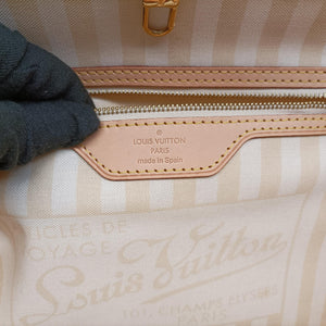 Pre-owned Louis Vuitton Neverfull MM Monogram Rayeur Monogram Rayeur M40560 handbag | stylenewstar