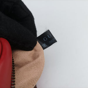 Secondhand Gucci GG Marmont Red Leather 448065 shoulderbag | stylenewstar