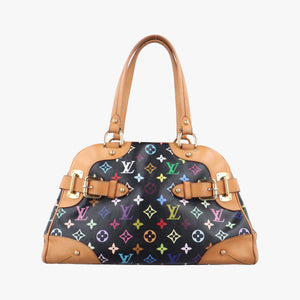 Vintage Louis Vuitton Claudia Noir Monogram Multicolore M40194 handbag | stylenewstar