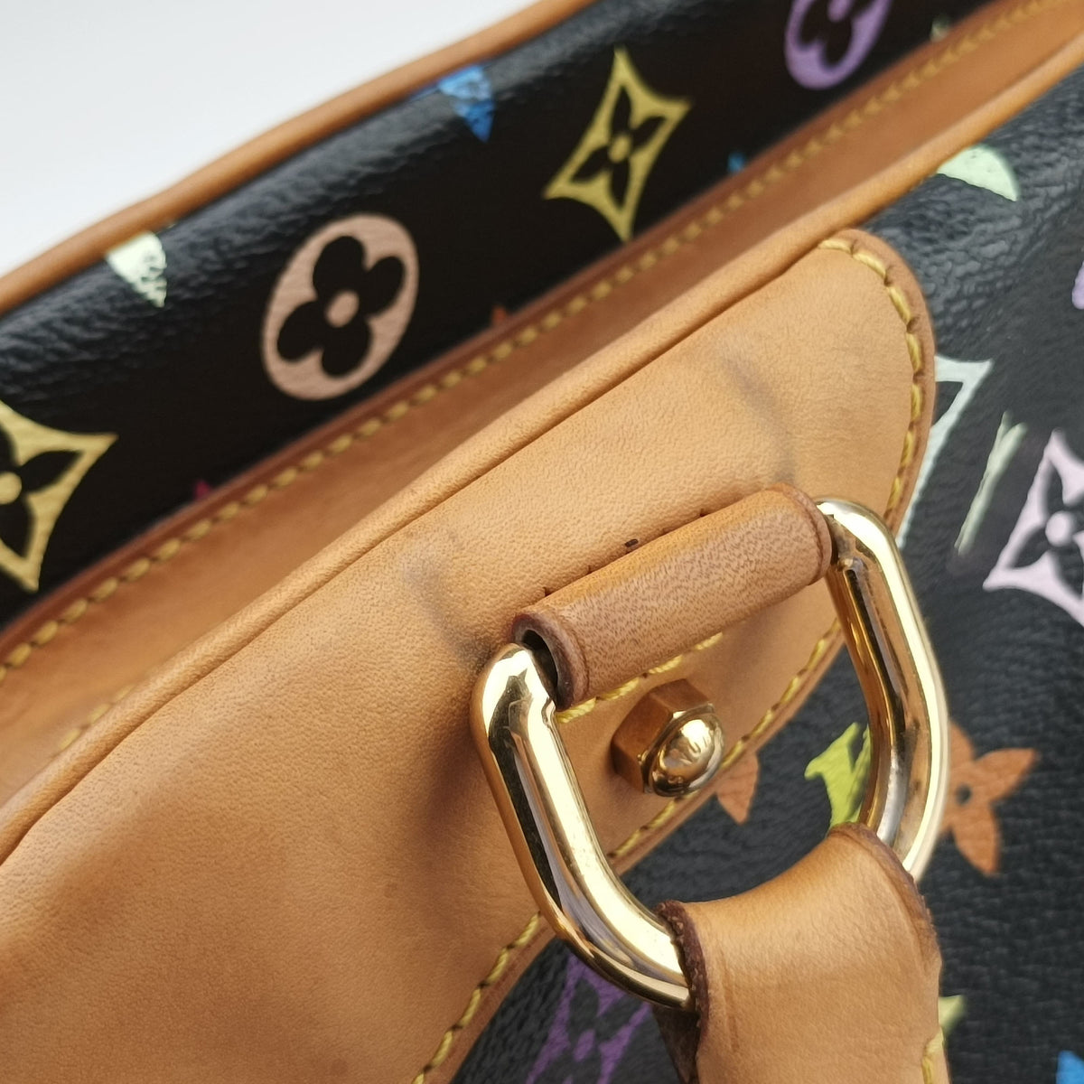 Vintage Louis Vuitton Claudia Noir Monogram Multicolore M40194 handbag | stylenewstar