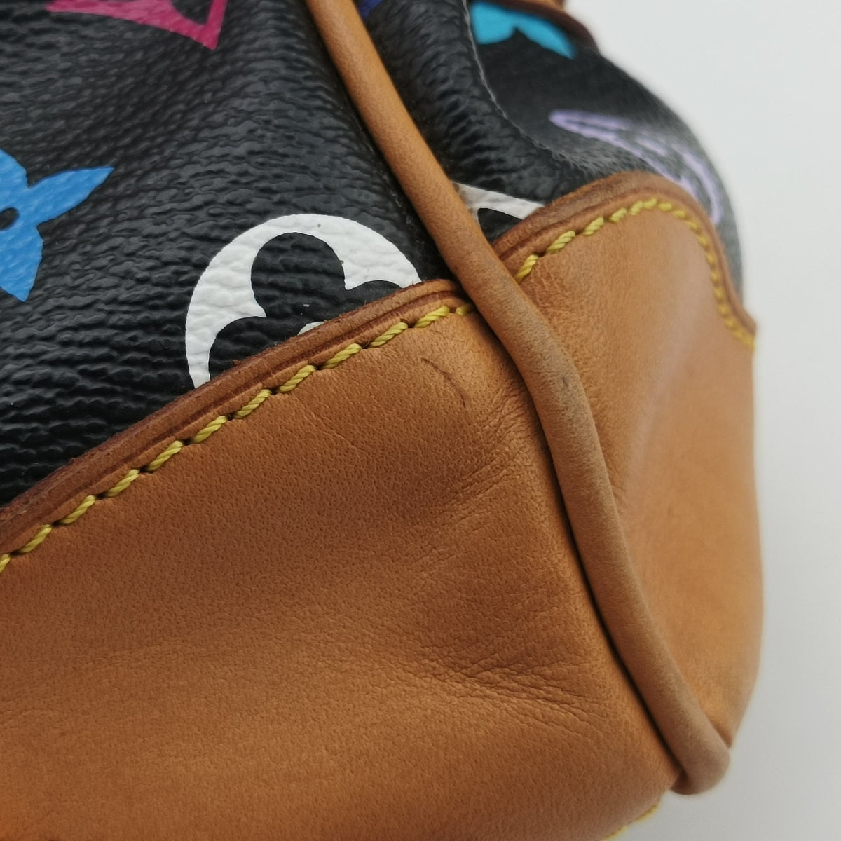 Vintage Louis Vuitton Claudia Noir Monogram Multicolore M40194 handbag | stylenewstar