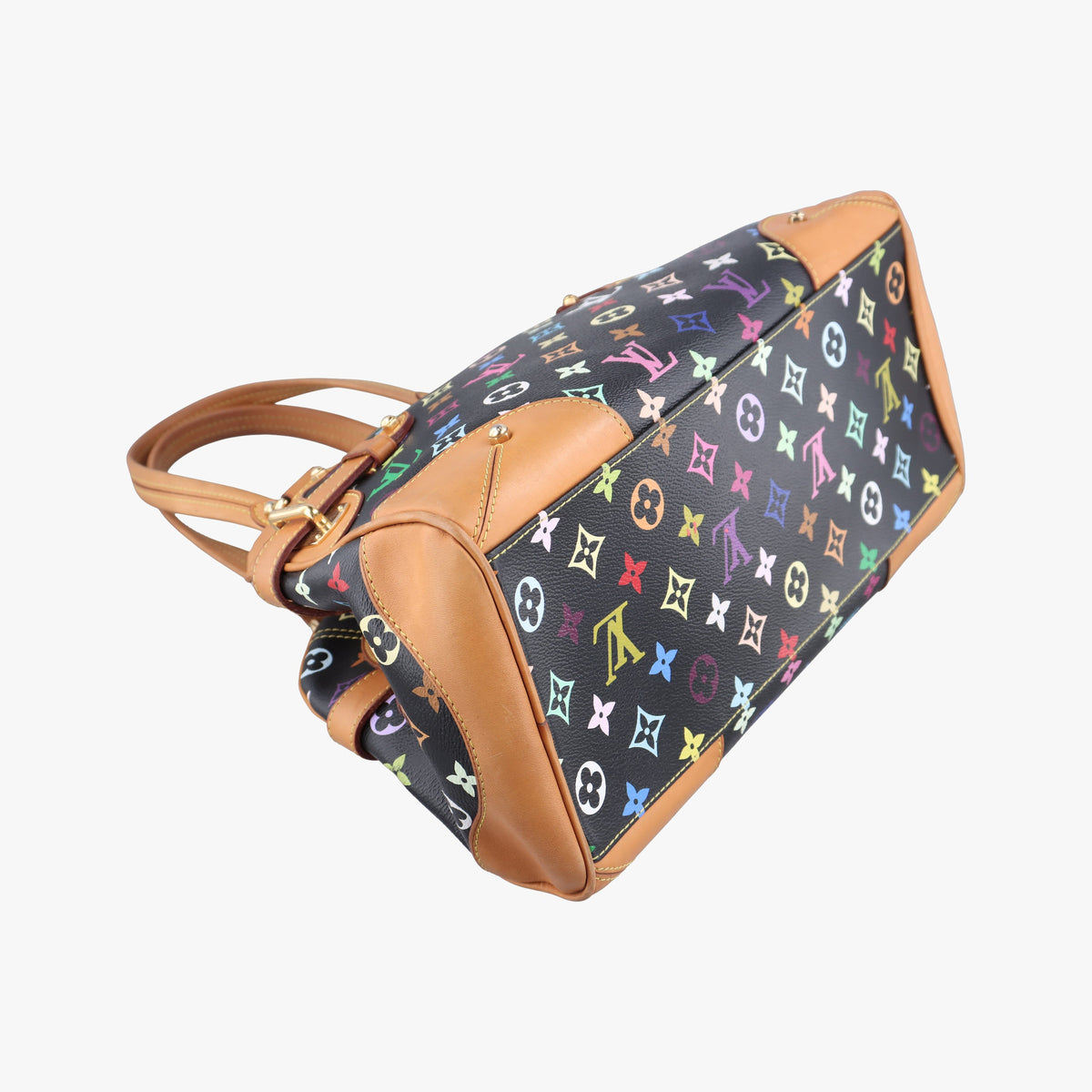 Vintage Louis Vuitton Claudia Noir Monogram Multicolore M40194 handbag | stylenewstar