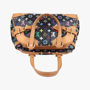 Vintage Louis Vuitton Claudia Noir Monogram Multicolore M40194 handbag | stylenewstar