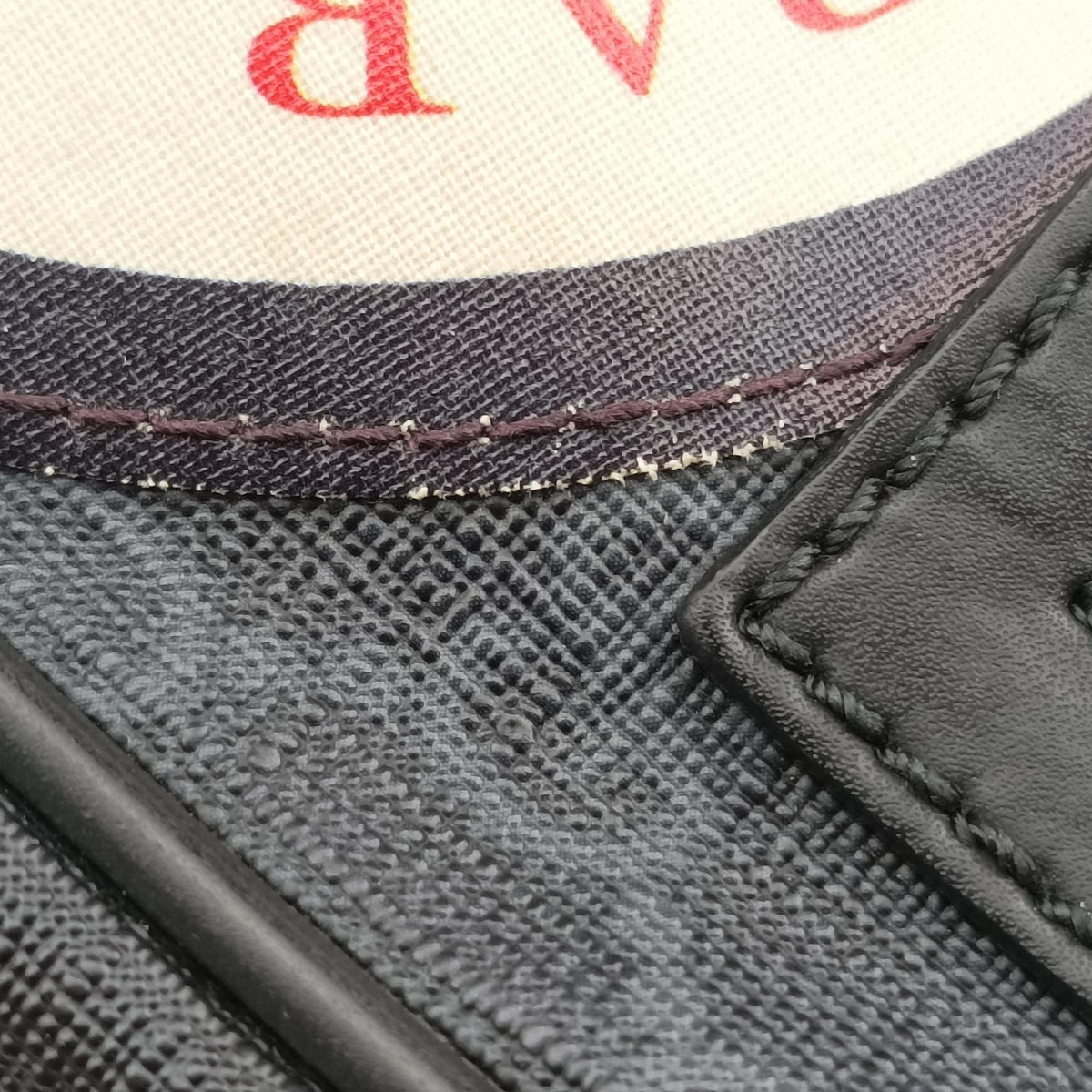 Vintage Gucci Night Courrier badge embellished Black×multi PVC coated canvas 474293 bum bag/waist bag | stylenewstar