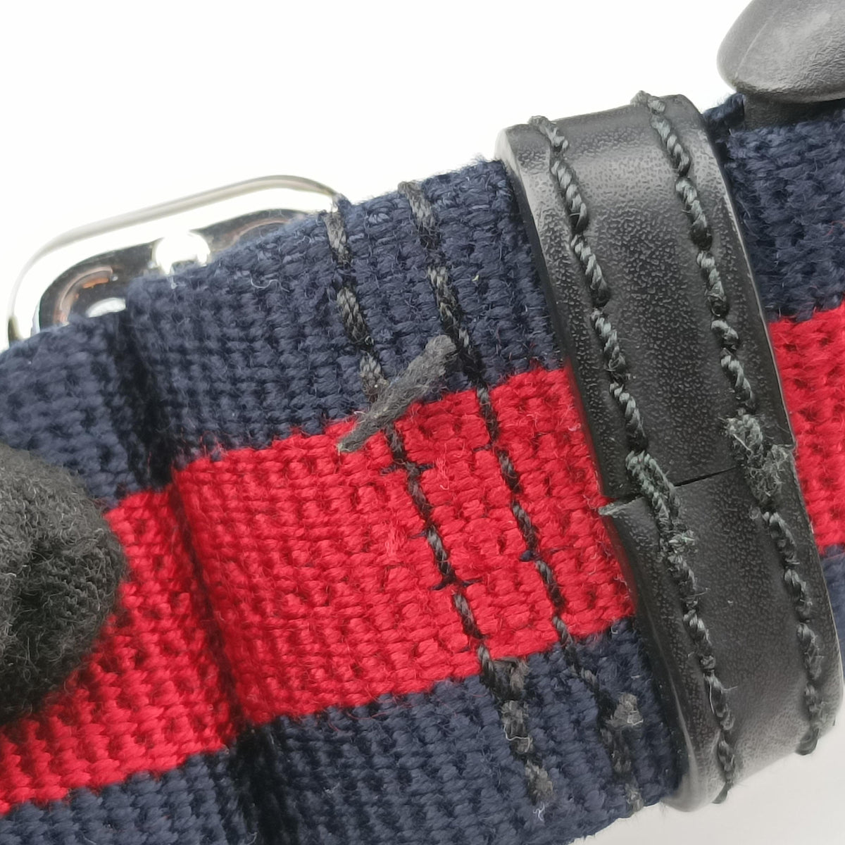 Vintage Gucci Night Courrier badge embellished Black×multi PVC coated canvas 474293 bum bag/waist bag | stylenewstar