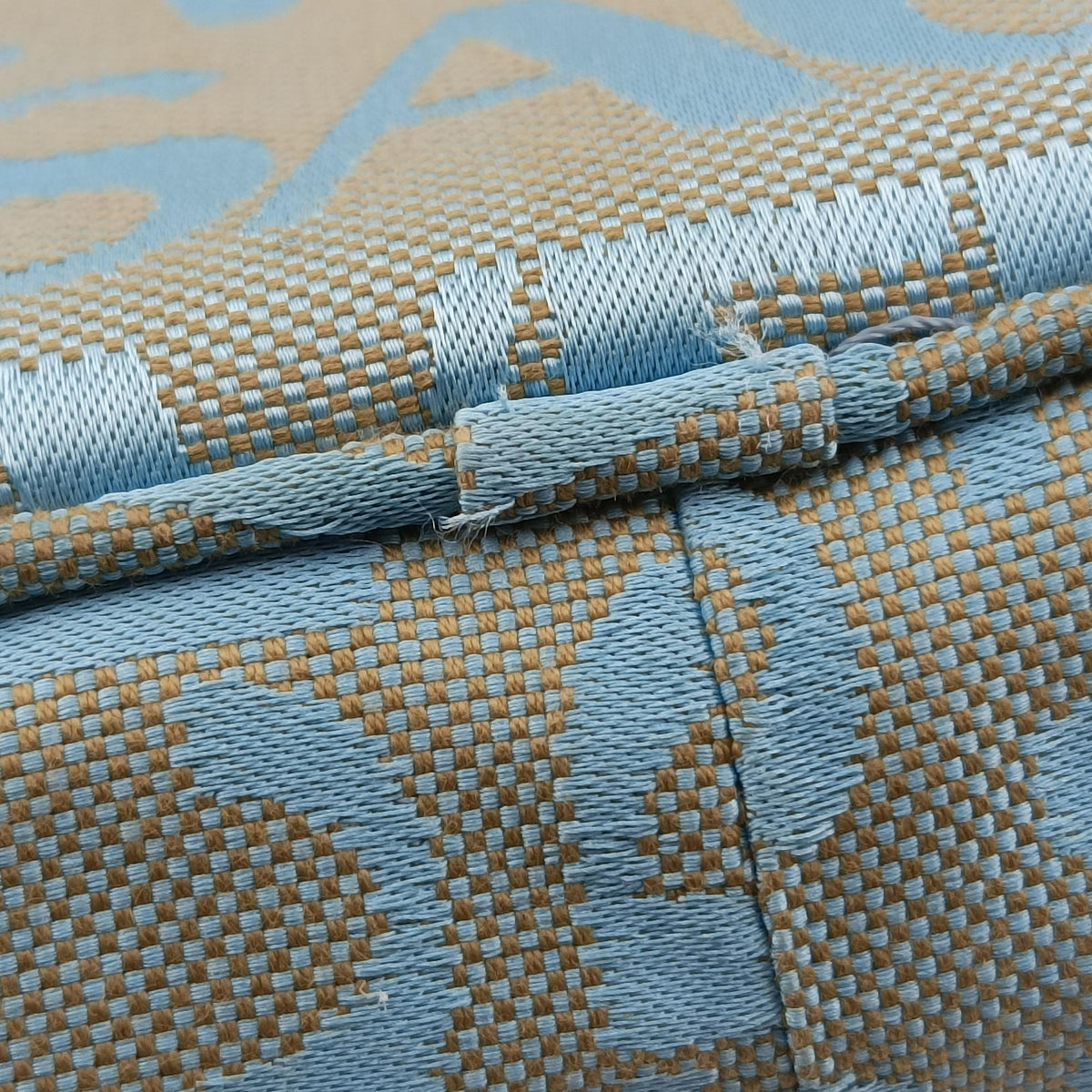 Secondhand VERSACE Medusa blue Fabric  shoulderbag | stylenewstar