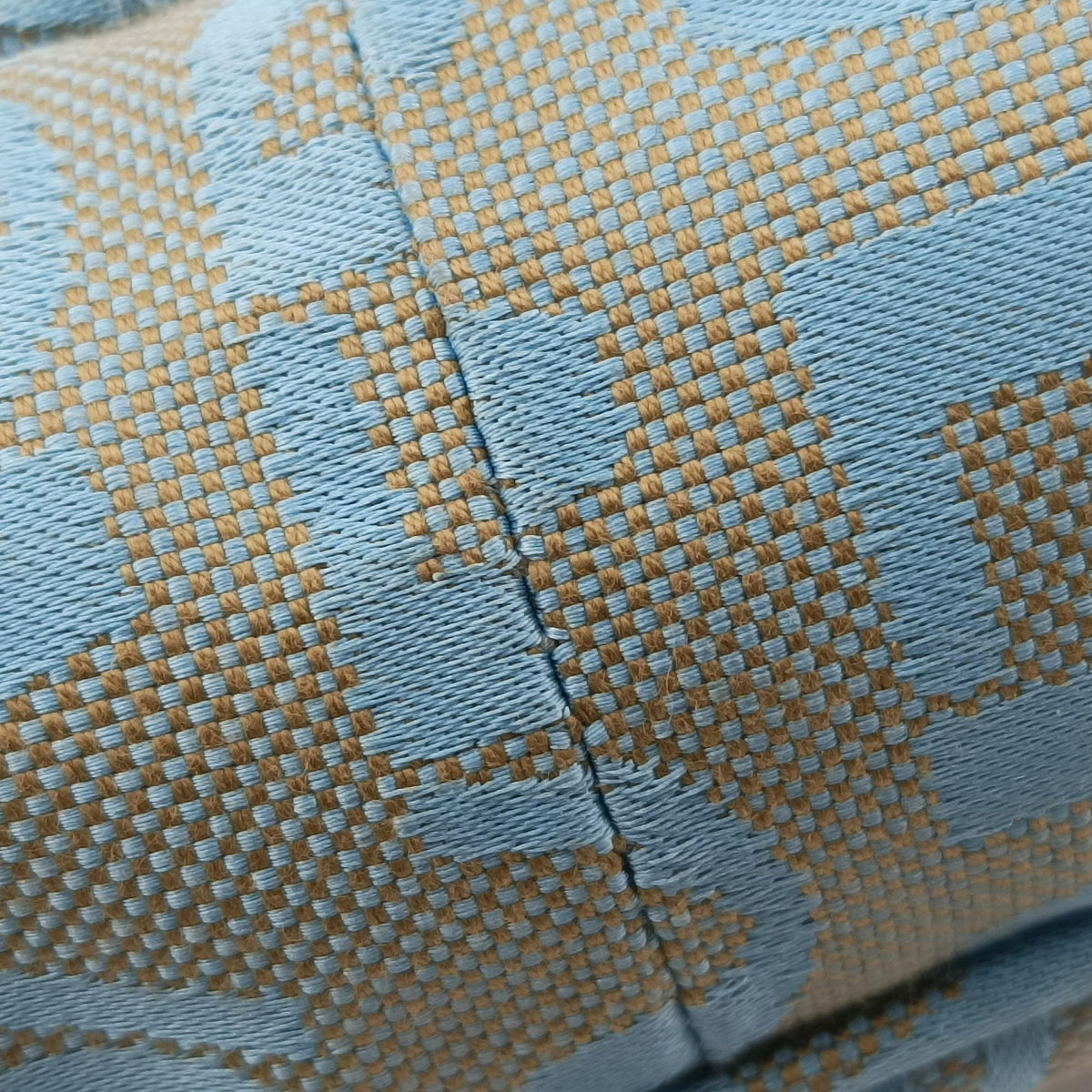 Secondhand VERSACE Medusa blue Fabric  shoulderbag | stylenewstar