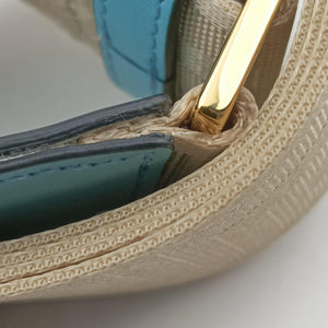 Secondhand VERSACE Medusa blue Fabric  shoulderbag | stylenewstar