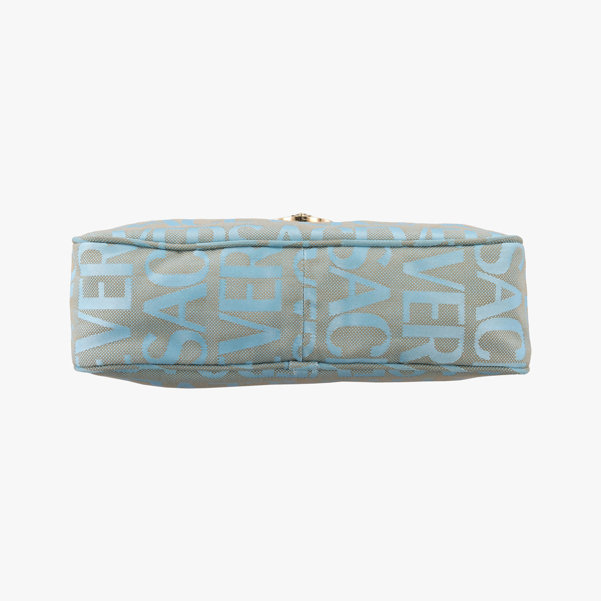 Secondhand VERSACE Medusa blue Fabric  shoulderbag | stylenewstar