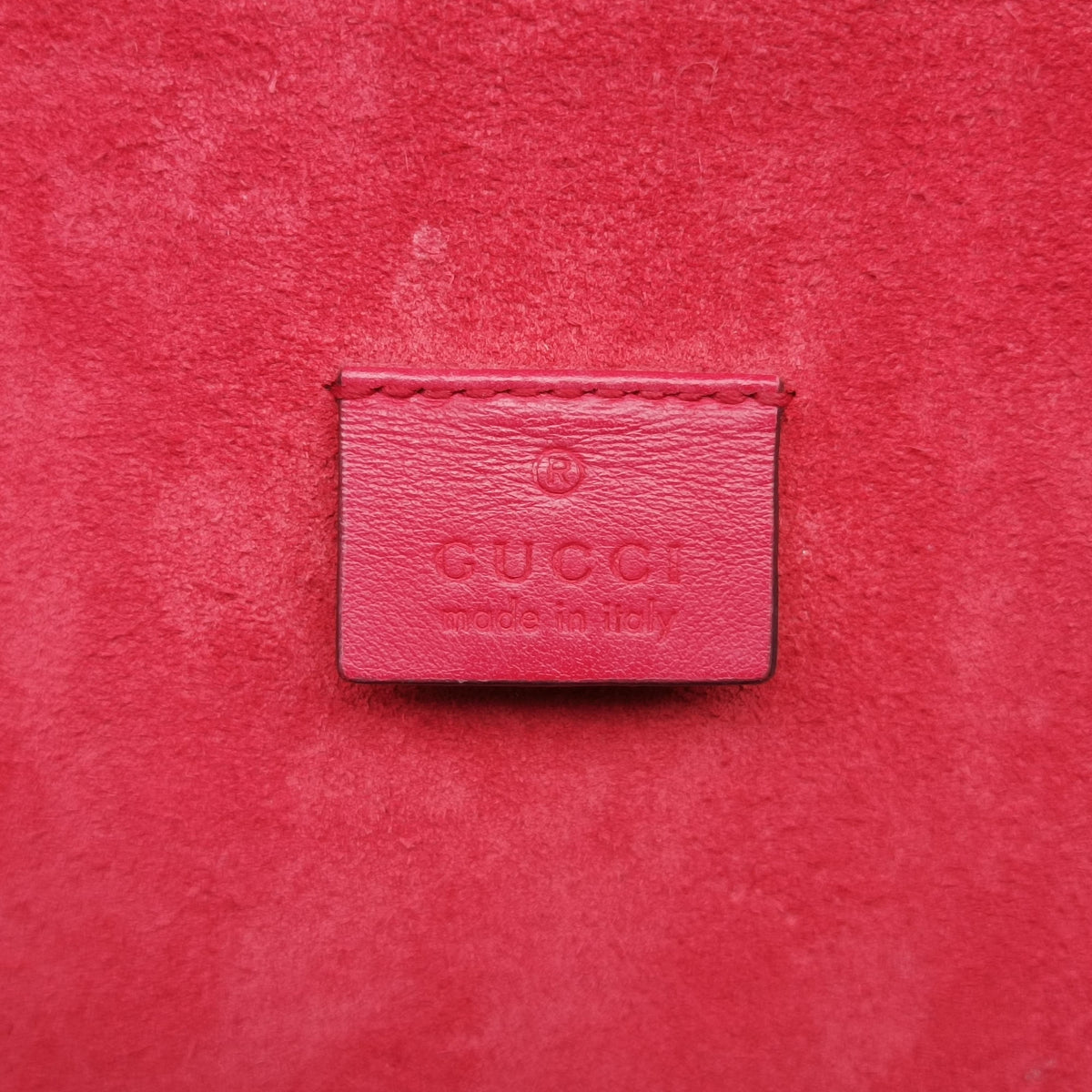 Secondhand Gucci Dionysus beige×red PVC coated canvas×suede 400249 shoulderbag | stylenewstar