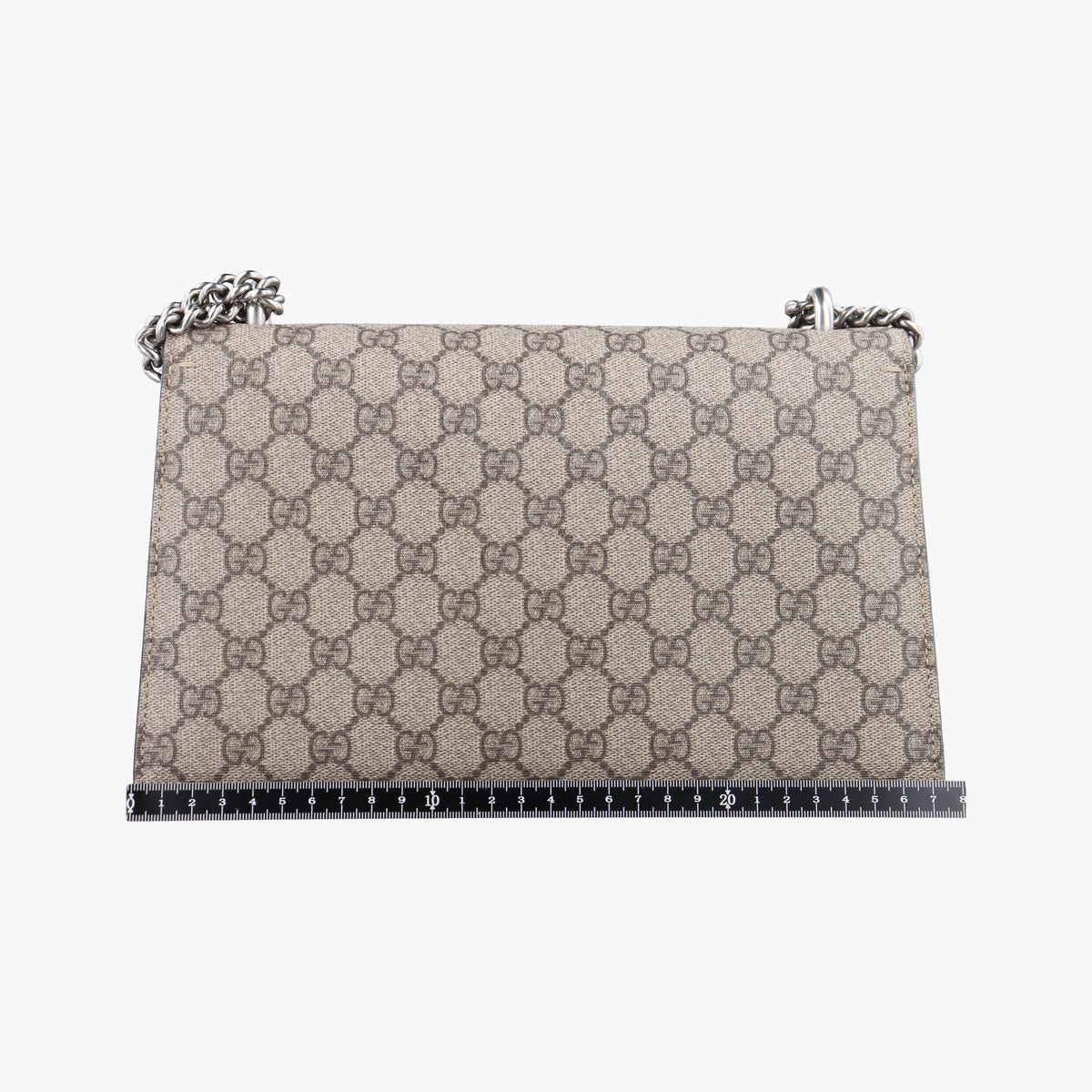Secondhand Gucci Dionysus beige×red PVC coated canvas×suede 400249 shoulderbag | stylenewstar