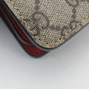 Secondhand Gucci Dionysus beige×red PVC coated canvas×suede 400249 shoulderbag | stylenewstar