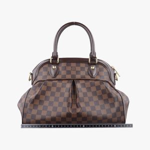 Pre-owned Louis Vuitton TREVI PM EBENE Damier Canvas N51997 shoulderbag | stylenewstar