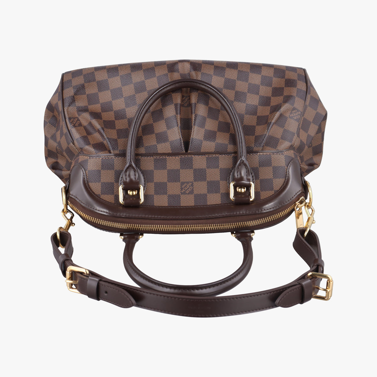 Pre-owned Louis Vuitton TREVI PM EBENE Damier Canvas N51997 shoulderbag | stylenewstar