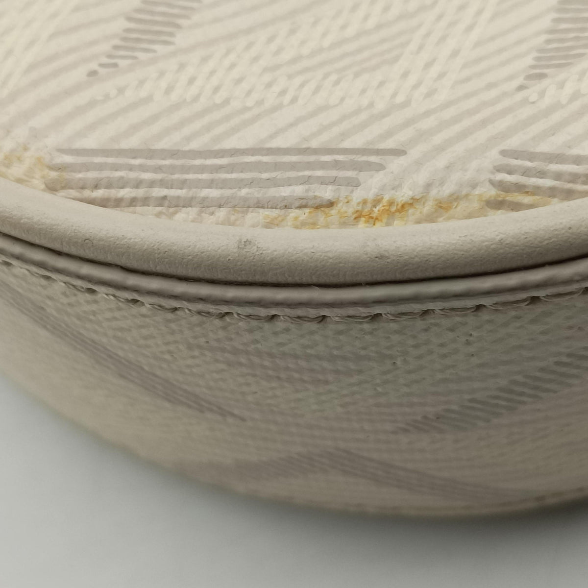Pre-owned Christian Dior Saddle Beige PVC coated canvas × leather  bum bag/waist bag | stylenewstar