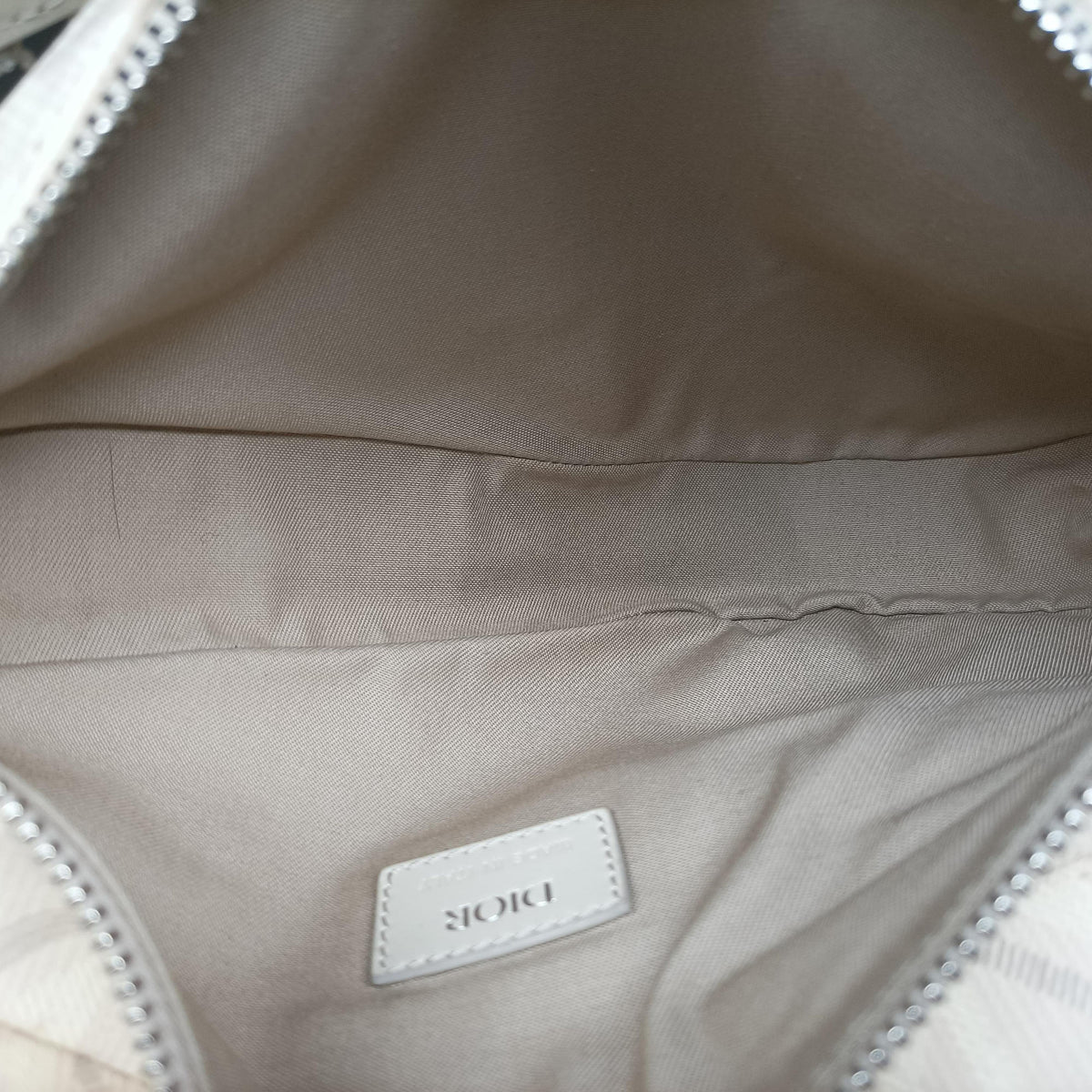 Pre-owned Christian Dior Saddle Beige PVC coated canvas × leather  bum bag/waist bag | stylenewstar