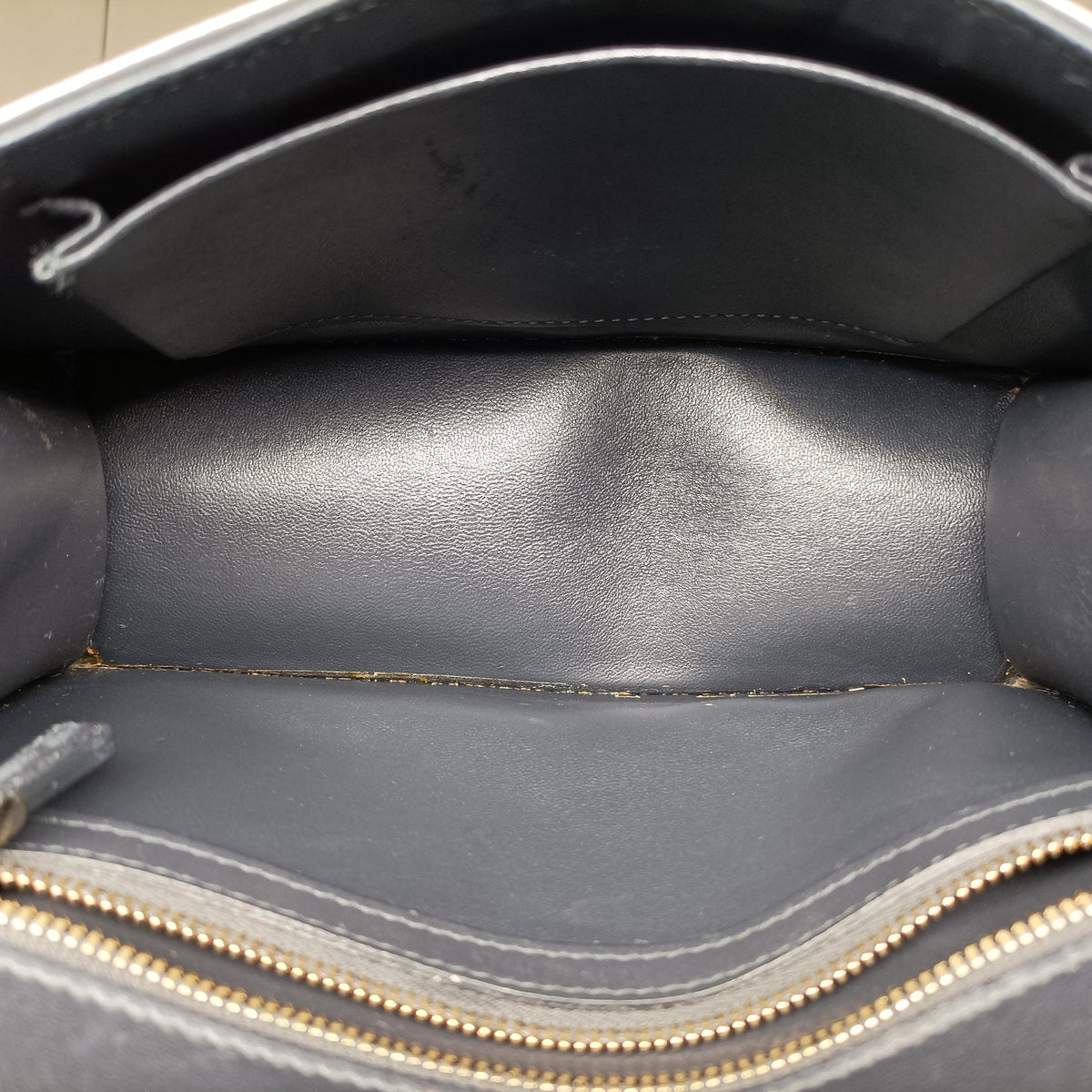 Pre-owned Christian Dior Diorama Silver Patent  shoulderbag | stylenewstar