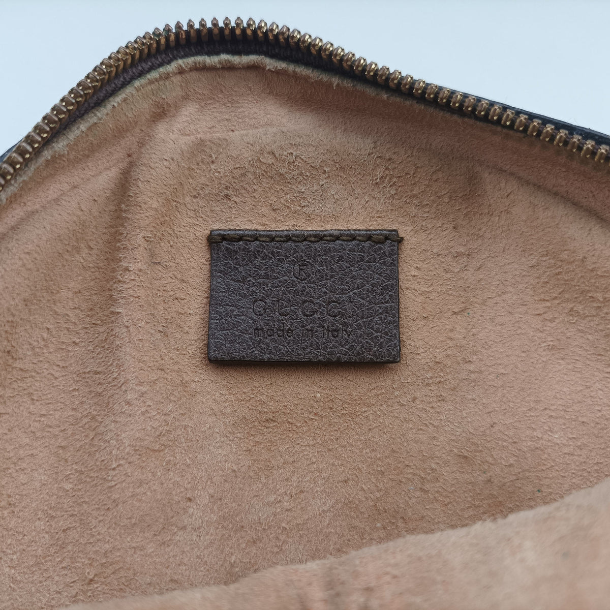 Pre-owned Gucci Ophidia Brown×beige PVC coated canvas×Leather 550618 shoulderbag | stylenewstar