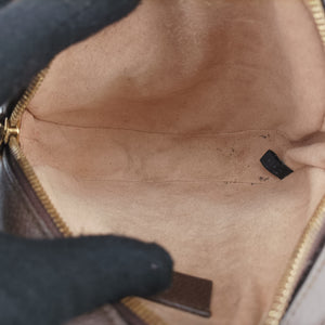 Pre-owned Gucci Ophidia Brown×beige PVC coated canvas×Leather 550618 shoulderbag | stylenewstar
