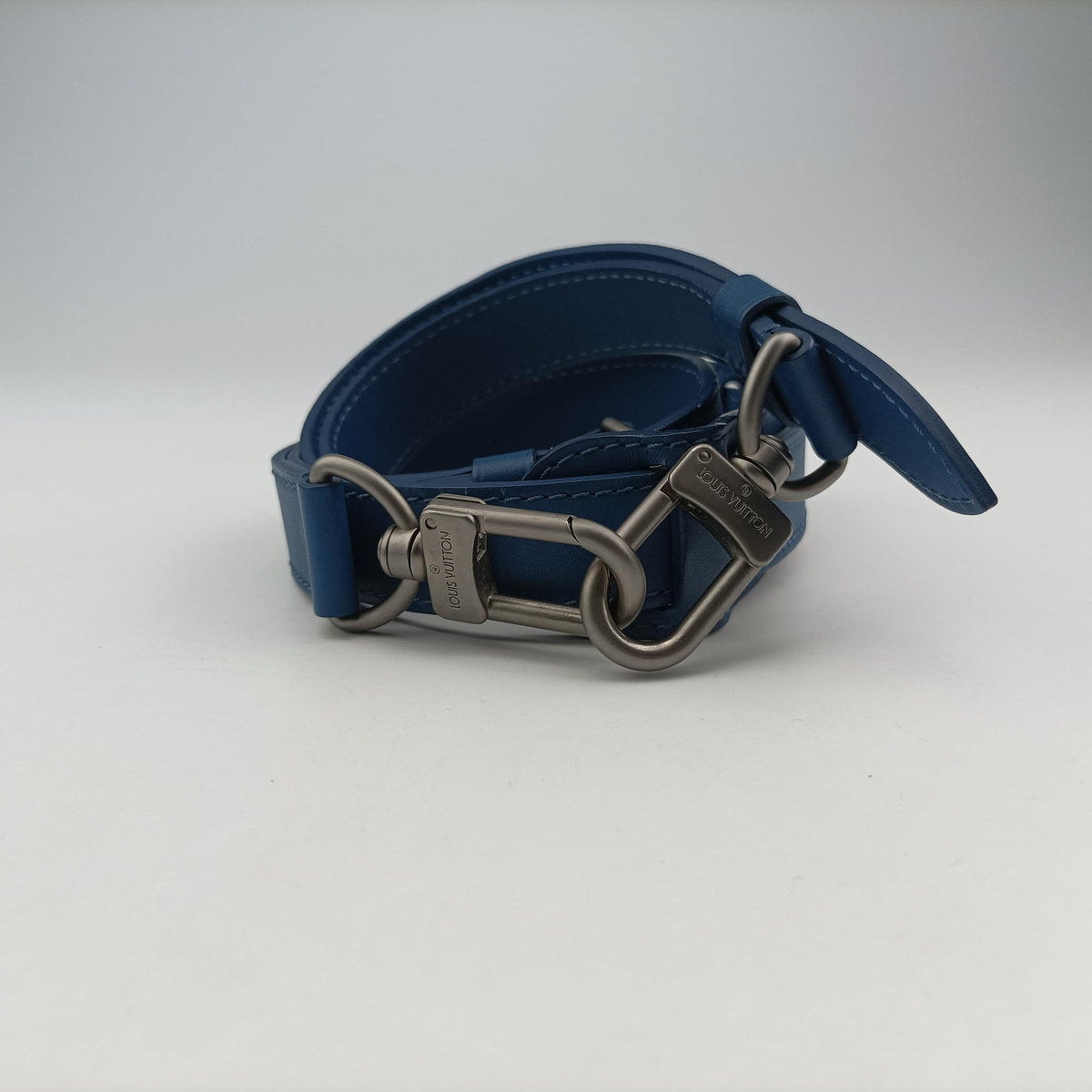 Pre-owned Louis Vuitton Keepall Bandouliere 45 Blue Damier Infini  shoulderbag | stylenewstar