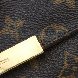 Pre-owned Louis Vuitton FAVORITE PM brown Monogram Canvas M40717 shoulderbag | stylenewstar