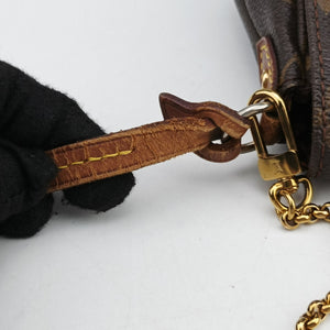 Pre-owned Louis Vuitton FAVORITE PM brown Monogram Canvas M40717 shoulderbag | stylenewstar