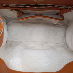 Pre-owned Gucci Stirrup Brown leather 277515 handbag | stylenewstar