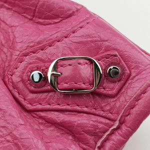 Secondhand Balenciaga Classic City Nano Pink lambskin  shoulderbag | stylenewstar