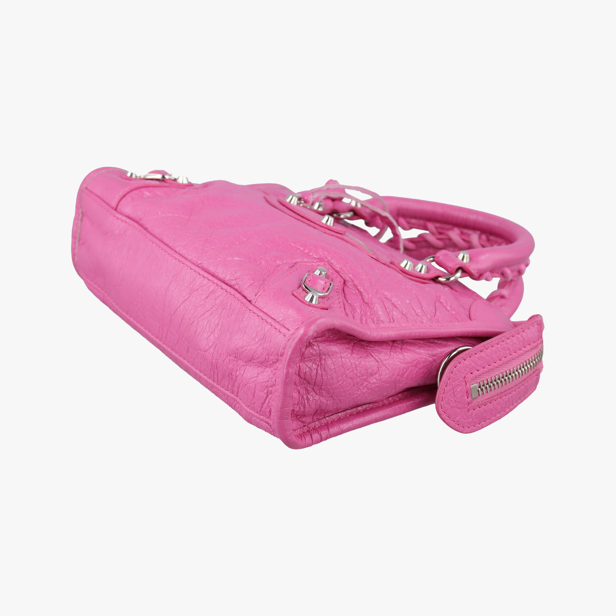 Secondhand Balenciaga Classic City Nano Pink lambskin  shoulderbag | stylenewstar