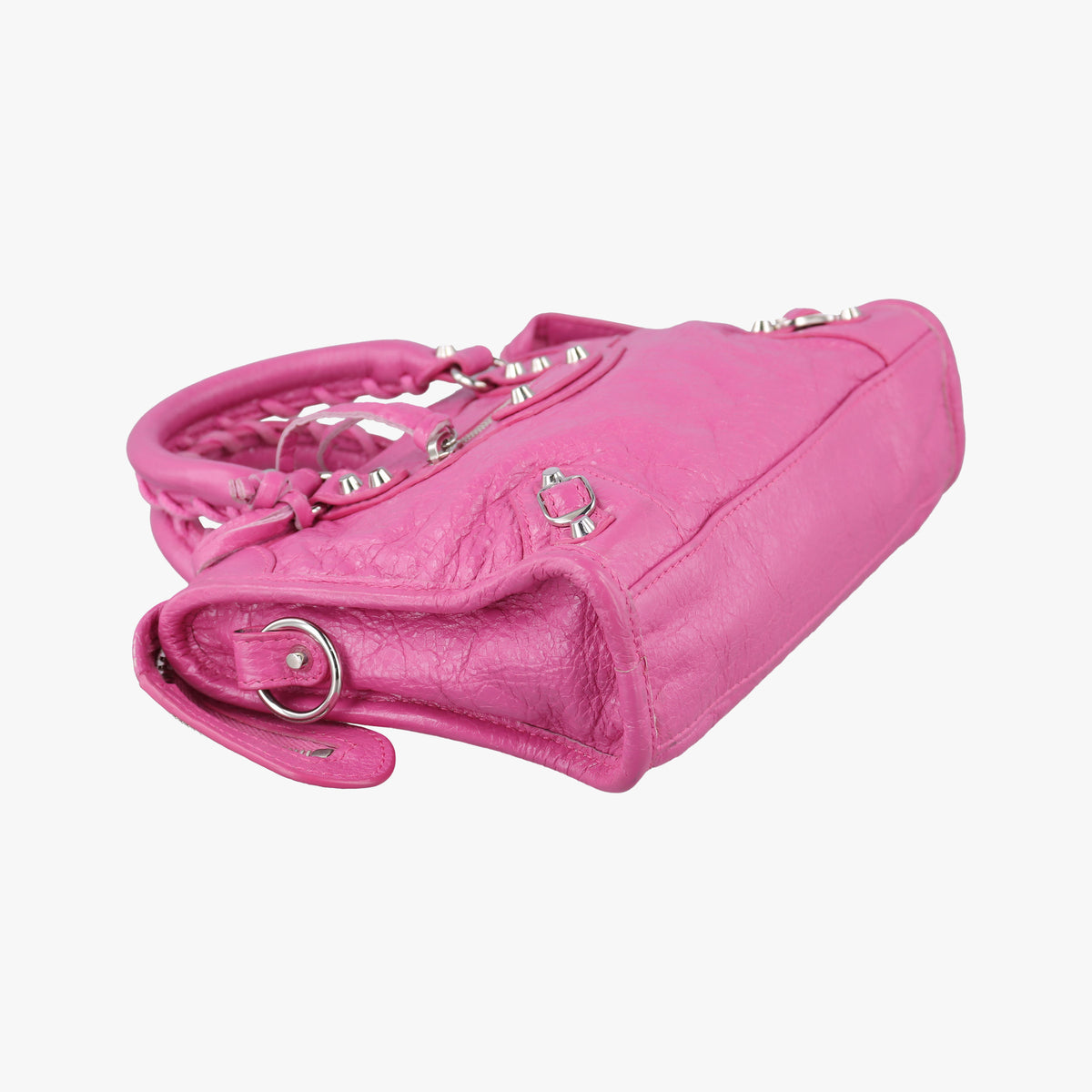 Secondhand Balenciaga Classic City Nano Pink lambskin  shoulderbag | stylenewstar