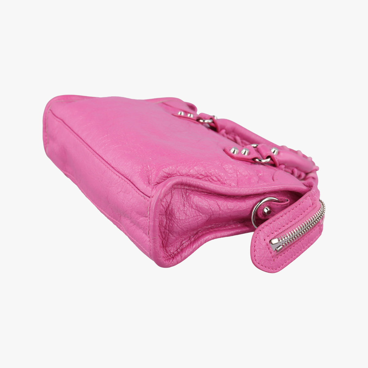 Secondhand Balenciaga Classic City Nano Pink lambskin  shoulderbag | stylenewstar