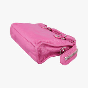Secondhand Balenciaga Classic City Nano Pink lambskin  shoulderbag | stylenewstar