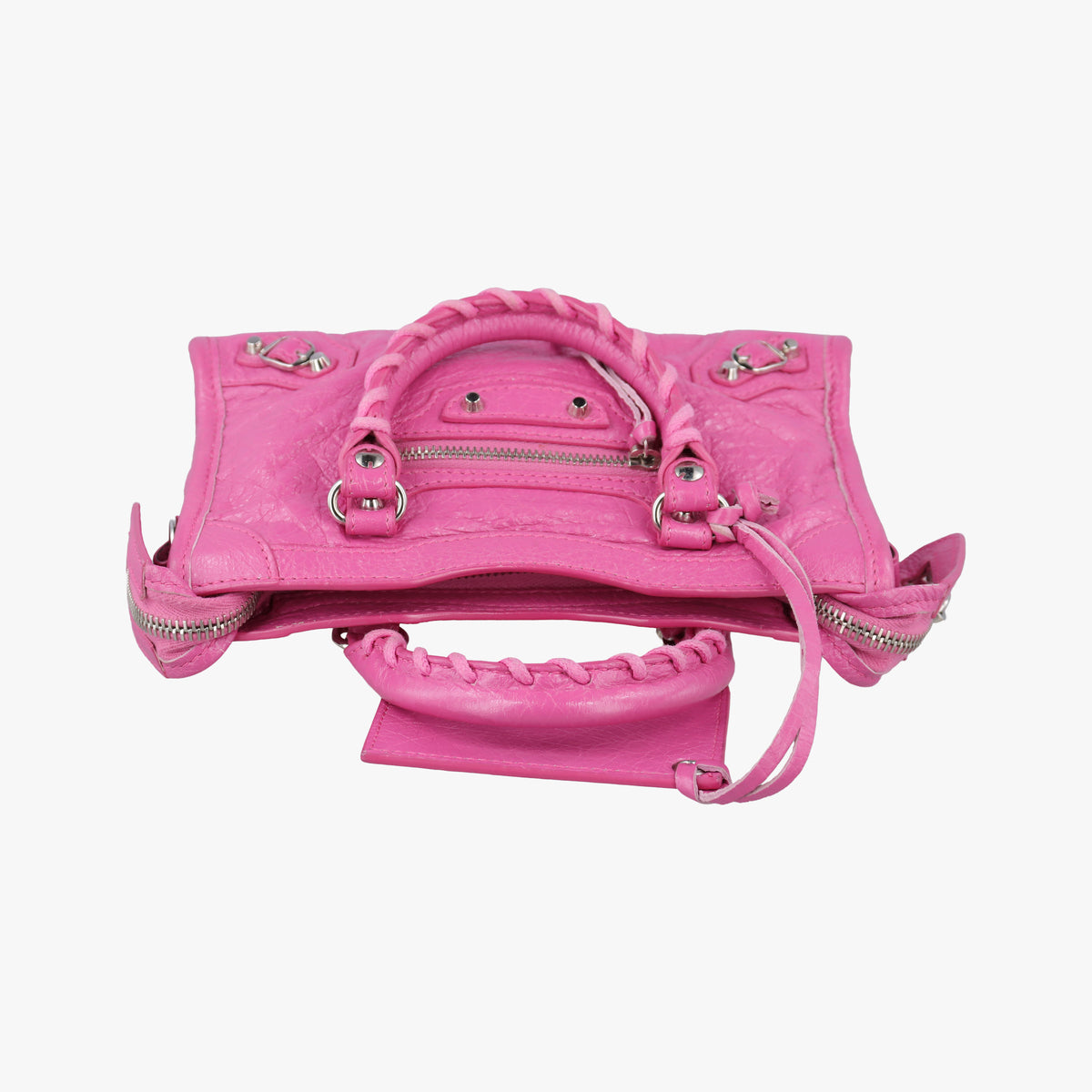 Secondhand Balenciaga Classic City Nano Pink lambskin  shoulderbag | stylenewstar