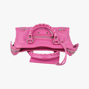 Secondhand Balenciaga Classic City Nano Pink lambskin  shoulderbag | stylenewstar
