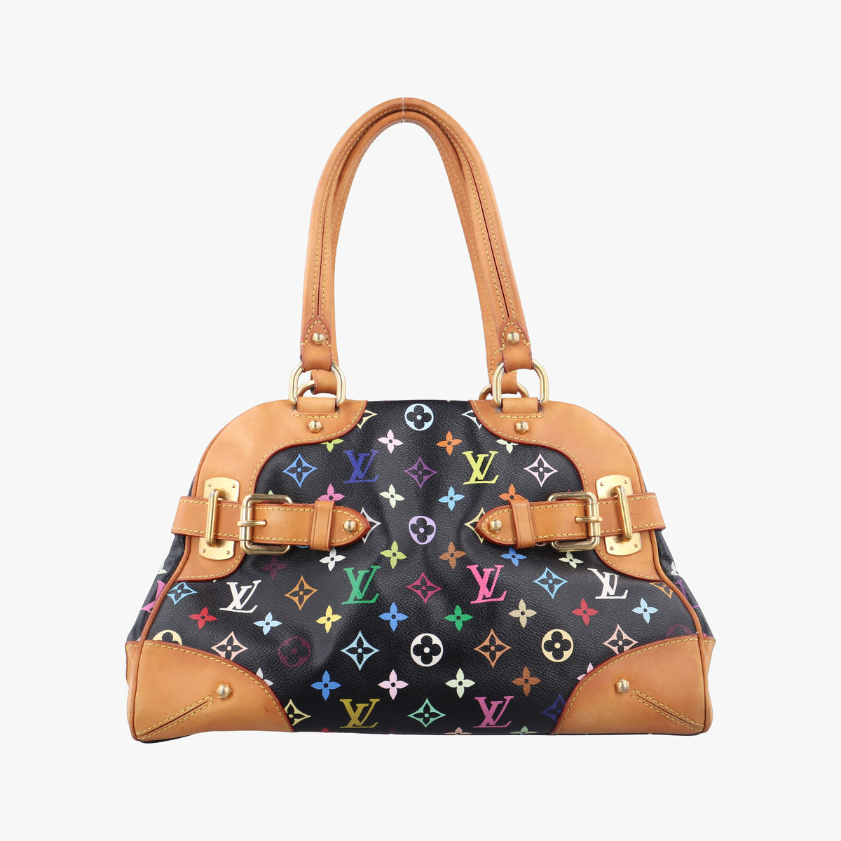 Vintage Louis Vuitton Claudia Noir Monogram Multicolore M40194 handbag | stylenewstar
