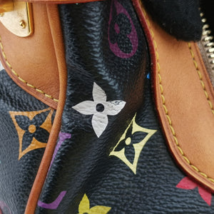 Vintage Louis Vuitton Claudia Noir Monogram Multicolore M40194 handbag | stylenewstar