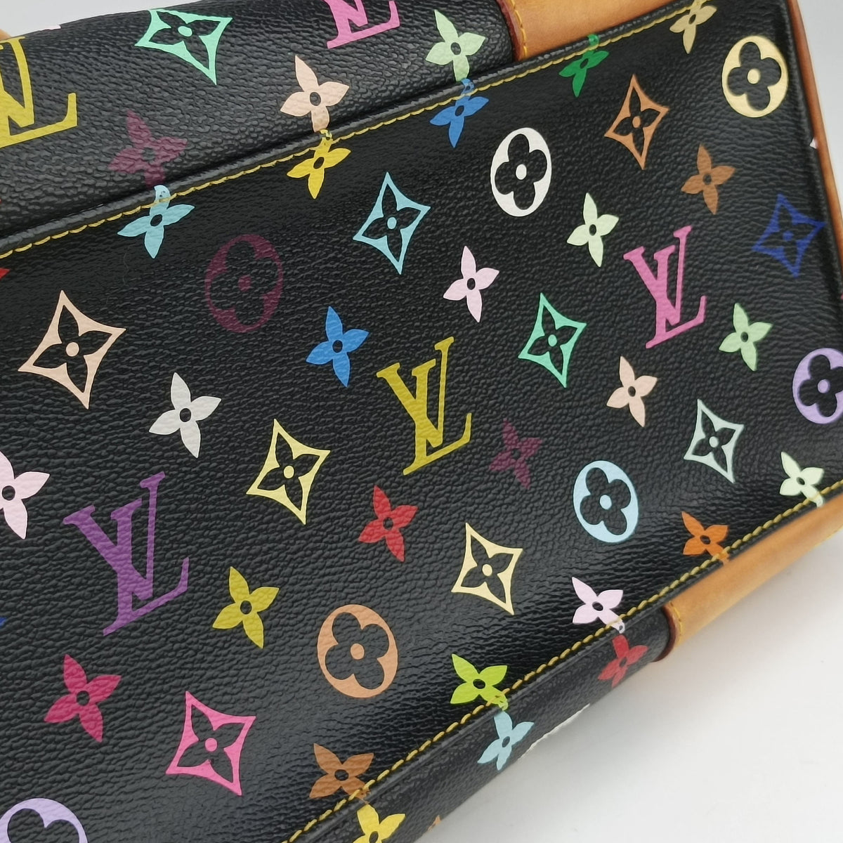 Vintage Louis Vuitton Claudia Noir Monogram Multicolore M40194 handbag | stylenewstar